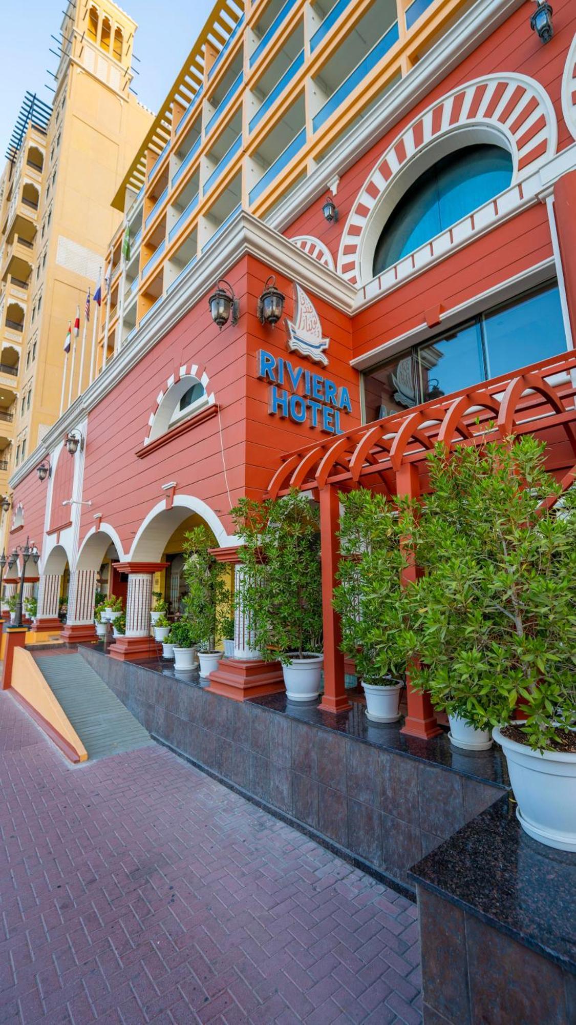 Riviera Hotel Dubái Exterior foto